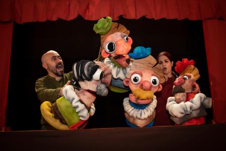 TÍTERES. TEATRO DIADRES : "EL POLI PANOLI Y LA PRINCESA RAVIOLI".