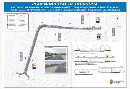 Image Proyecto de Remodelación de Infraestructuras en los Polígonos Industriales III. Calles Merindad de Castilla la Vieja y Merindad de Montija.