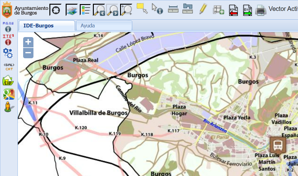 Imagen Visor cartográfico